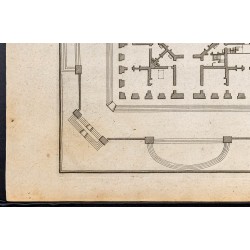 Gravure de 1720 - Château de Marly - 4