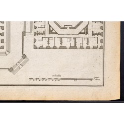 Gravure de 1720 - Château de Marly - 5