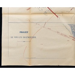 Gravure de 1884 - Plan du port du Havre - 4