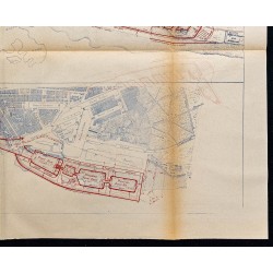 Gravure de 1884 - Plan du port du Havre - 5