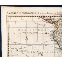 Gravure de 1730ca - Amérique méridionale - 3