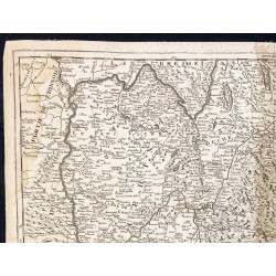 Gravure de 1690ca - Carte du Dauphiné - 2