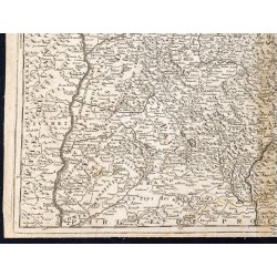 Gravure de 1690ca - Carte du Dauphiné - 4