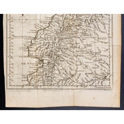 Gravure de 1778 - Carte de la Colombie, Panama et Équateur - 3