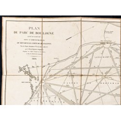 Gravure de 1836 - Bois de Boulogne - 3