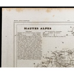 Gravure de 1833 - Département des Hautes-Alpes - 2
