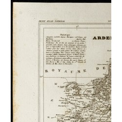 Gravure de 1833 - Département des Ardennes - 2