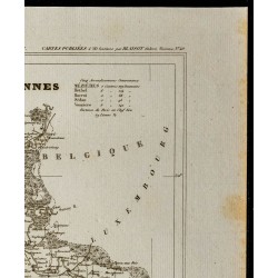 Gravure de 1833 - Département des Ardennes - 3