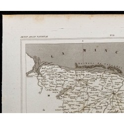 Gravure de 1833 - Département du Calvados - 2