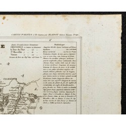 Gravure de 1833 - Département de l'Isère - 3
