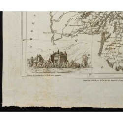 Gravure de 1833 - Département de l'Isère - 4