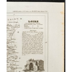 Gravure de 1833 - Département de la Loire - 3