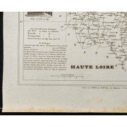 Gravure de 1833 - Département de la Haute-Loire - 4