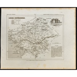 Gravure de 1833 - Département de la Loire-Atlantique - 1