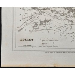 Gravure de 1833 - Département du Loiret - 4