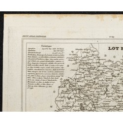 Gravure de 1833 - Département de Lot-et-Garonne - 2