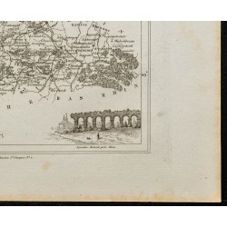 Gravure de 1833 - Département de la Moselle - 5