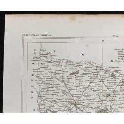 Gravure de 1833 - Département de l'Oise - 2