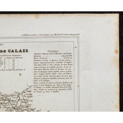 Gravure de 1833 - Département du Pas de Calais - 3