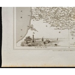 Gravure de 1833 - Département du Pas de Calais - 4