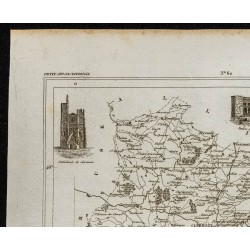 Gravure de 1833 - Département du Puy De Dôme - 2