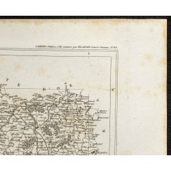 Gravure de 1833 - Département de la Saône-et-Loire - 3