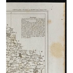 Gravure de 1833 - Département de la Sarthe - 3