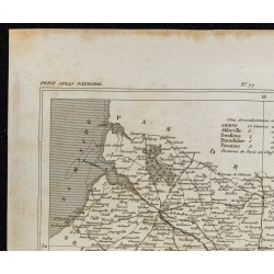 Gravure de 1833 - Département de la Somme - 2