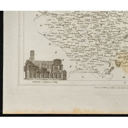 Gravure de 1833 - Département du Tarn - 4