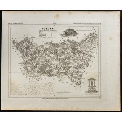 1833 - Département des Vosges