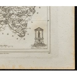 Gravure de 1833 - Département des Vosges - 5