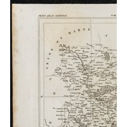 Gravure de 1833 - Département des Vosges - 2