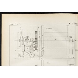 Gravure de 1884 - Dragage à grande profondeur - 2