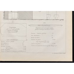 Gravure de 1884 - Machine compound verticale horizontale - 5