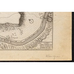 Gravure de 1705 - Plan ancien de Mont-Royal - 5