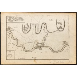 Gravure de 1695 - Plan ancien de Heilbronn - 1