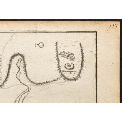 Gravure de 1695 - Plan ancien de Heilbronn - 3