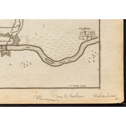 Gravure de 1695 - Plan ancien de Heilbronn - 5