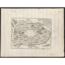 Gravure de 1695 - Plan ancien de Ratzebourg - 1