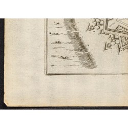 Gravure de 1695 - Plan ancien de Philippeville - 4