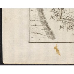 Gravure de 1695 - Plan ancien de Philippeville - 4
