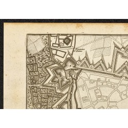Gravure de 1695 - Plan ancien de Cambrai - 2