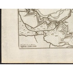 Gravure de 1694 - Plan ancien d'Arras - 4