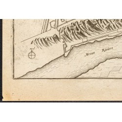 Gravure de 1694 - Plan ancien du fort de Charlemont - 4