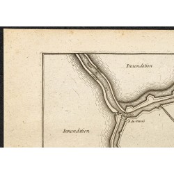 Gravure de 1695 - Plan ancien de Condé-sur-l'Escaut - 2