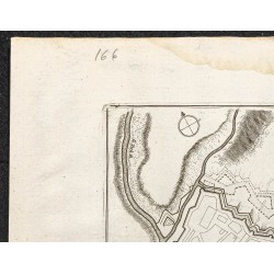 Gravure de 1695 - Plan ancien de Prats-de-Mollo - 2