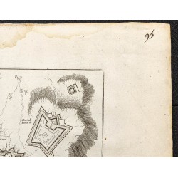 Gravure de 1695 - Plan ancien de Prats-de-Mollo - 3