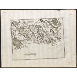 Gravure de 1694 - Carte du Canal de l'Eure - 3