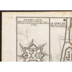 Gravure de 1705 - Forts de Belgique - 2