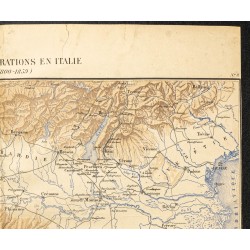 Gravure de 1888 - Nord de l'Italie - 3